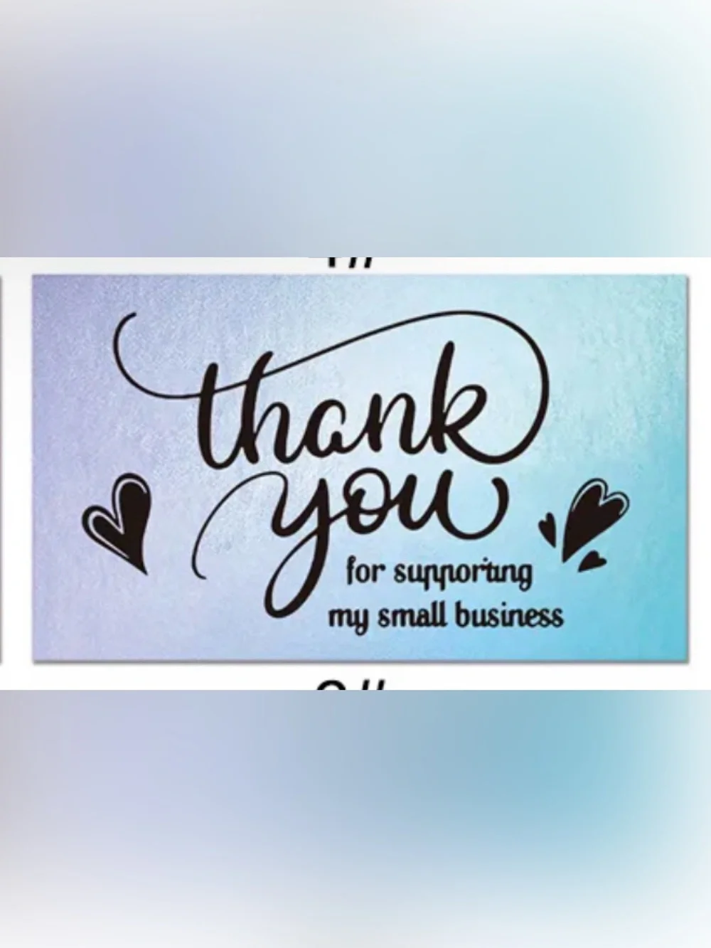 BUY NOW Set Of 25 Thank You Cards - NEW
